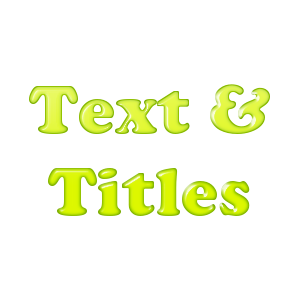 free-text-and-titles