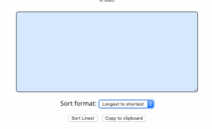 text-length-sorter