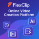 flexclip-online-video-editor