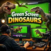green-screen-dinosaurs