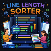 Line Lenght Sorter