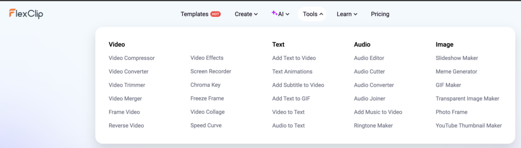 flexclip-video-tools